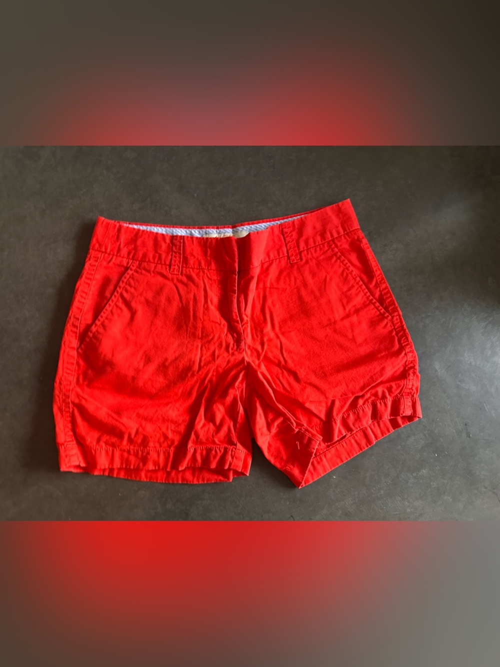J. Crew Chino Broken In Shorts size 0